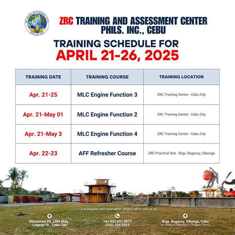 zrc training center|zrc training center cebu.